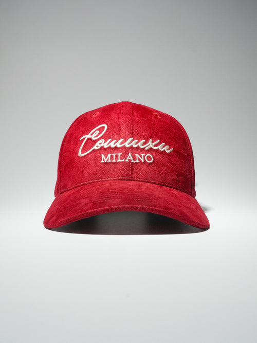 COMMXN Pace Hat, Milano, suede, detail